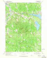 preview thumbnail of historical topo map of Merrimack County, NH in 1967