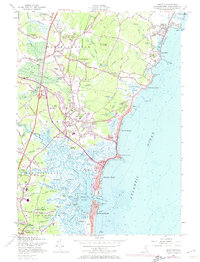 Download a high-resolution, GPS-compatible USGS topo map for Hampton, NH (1974 edition)
