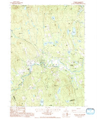Download a high-resolution, GPS-compatible USGS topo map for Henniker, NH (1987 edition)