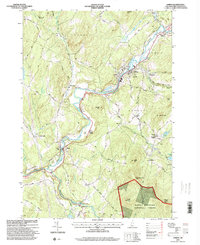 Download a high-resolution, GPS-compatible USGS topo map for Lisbon, NH (2000 edition)
