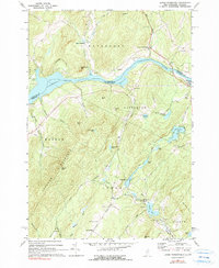 Download a high-resolution, GPS-compatible USGS topo map for Lower Waterford, NH (1990 edition)