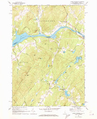 Download a high-resolution, GPS-compatible USGS topo map for Lower Waterford, NH (1973 edition)