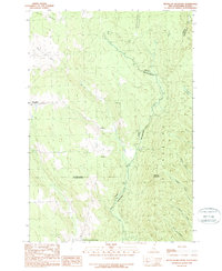 preview thumbnail of historical topo map of Coos County, NH in 1989