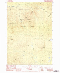 Download a high-resolution, GPS-compatible USGS topo map for Mount Carrigain, NH (1987 edition)