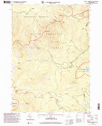 Download a high-resolution, GPS-compatible USGS topo map for Mount Carrigain, NH (2000 edition)