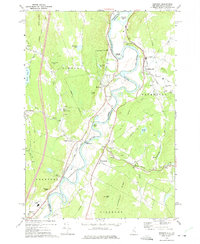 preview thumbnail of historical topo map of Grafton County, NH in 1973