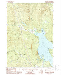 Download a high-resolution, GPS-compatible USGS topo map for Newfound Lake, NH (1987 edition)