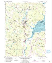 Download a high-resolution, GPS-compatible USGS topo map for Newmarket, NH (1989 edition)