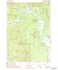 Download a high-resolution, GPS-compatible USGS topo map for North Conway West, NH (1987 edition)