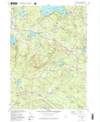 preview thumbnail of historical topo map of Rockingham County, NH in 1995