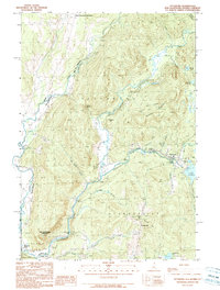 Download a high-resolution, GPS-compatible USGS topo map for Pittsburg, NH (1990 edition)