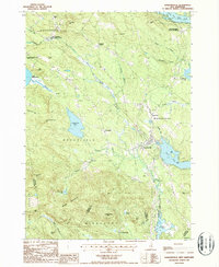 Download a high-resolution, GPS-compatible USGS topo map for Sanbornville, NH (1987 edition)