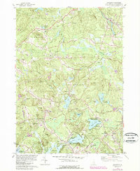 Download a high-resolution, GPS-compatible USGS topo map for Sandown, NH (1989 edition)