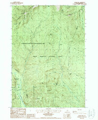 Download a high-resolution, GPS-compatible USGS topo map for Stairs Mountain, NH (1987 edition)