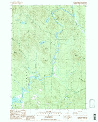preview thumbnail of historical topo map of Coos County, NH in 1988