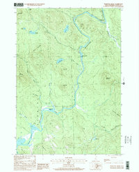 preview thumbnail of historical topo map of Coos County, NH in 2000