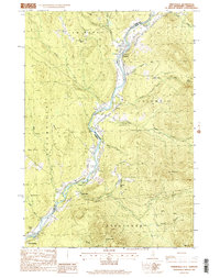 Download a high-resolution, GPS-compatible USGS topo map for Tinkerville, NH (1988 edition)