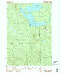 preview thumbnail of historical topo map of Coos County, NH in 1988