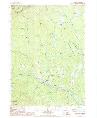 Download a high-resolution, GPS-compatible USGS topo map for Warner, NH (1987 edition)