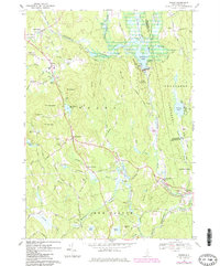 Download a high-resolution, GPS-compatible USGS topo map for Weare, NH (1985 edition)