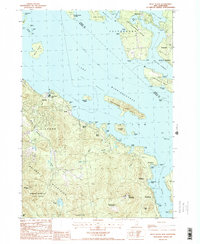 Download a high-resolution, GPS-compatible USGS topo map for West Alton, NH (1987 edition)