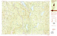 preview thumbnail of historical topo map of Grafton County, NH in 1984