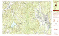 Download a high-resolution, GPS-compatible USGS topo map for Keene, NH (1984 edition)