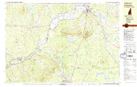 preview thumbnail of historical topo map of Coos County, NH in 1982