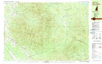 preview thumbnail of historical topo map of Coos County, NH in 1982