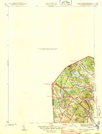 Download a high-resolution, GPS-compatible USGS topo map for Ayers Village, NH (1943 edition)