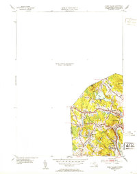 preview thumbnail of historical topo map of Rockingham County, NH in 1952