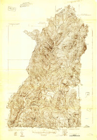 preview thumbnail of historical topo map of Coos County, NH in 1925