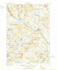 Download a high-resolution, GPS-compatible USGS topo map for Alton, NH (1951 edition)