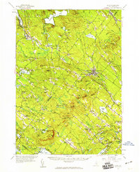 preview thumbnail of historical topo map of Strafford County, NH in 1957