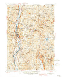 Download a high-resolution, GPS-compatible USGS topo map for Bellows Falls, NH (1945 edition)