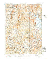 Download a high-resolution, GPS-compatible USGS topo map for Cardigan, NH (1957 edition)