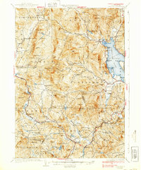 Download a high-resolution, GPS-compatible USGS topo map for Cardigan, NH (1939 edition)