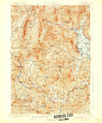 preview thumbnail of historical topo map of Grafton County, NH in 1930
