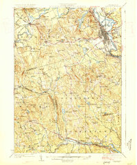 1927 Map of Concord, NH