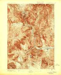 1895 Map of Crawford Notch