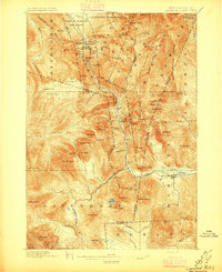 1896 Map of Crawford Notch