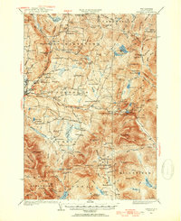 Download a high-resolution, GPS-compatible USGS topo map for Dixville, NH (1954 edition)