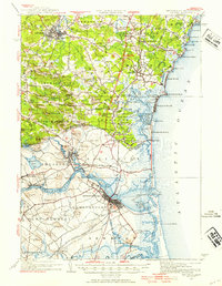 preview thumbnail of historical topo map of Rockingham County, NH in 1932