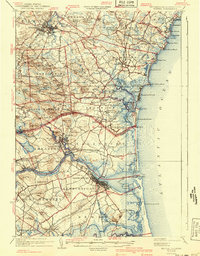 Download a high-resolution, GPS-compatible USGS topo map for Exeter, NH (1941 edition)