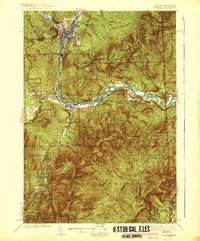 Download a high-resolution, GPS-compatible USGS topo map for Gorham, NH (1942 edition)