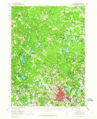 Download a high-resolution, GPS-compatible USGS topo map for Haverhill, NH (1964 edition)
