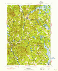 preview thumbnail of historical topo map of Belknap County, NH in 1925