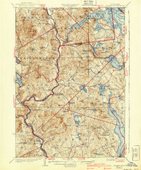 Download a high-resolution, GPS-compatible USGS topo map for Holderness, NH (1940 edition)