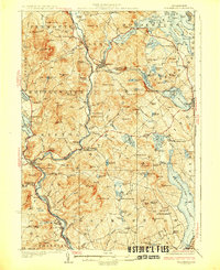 Download a high-resolution, GPS-compatible USGS topo map for Holderness, NH (1927 edition)
