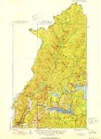 preview thumbnail of historical topo map of Coos County, NH in 1926